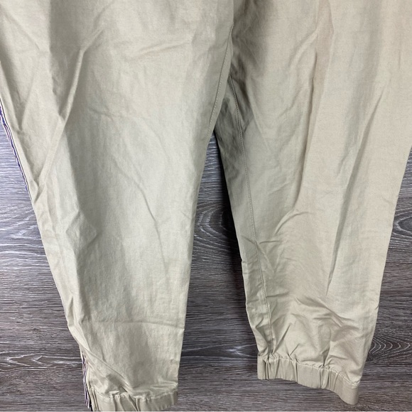 Nordstrom Signature Cotton Blend Side Stripe Zip Ankle Jogger Pants NWT - Picture 5 of 10